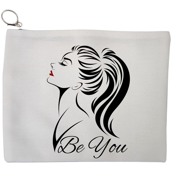 Portfard Cosmetice tip Plic, model Be You, 23x18 cm, Alb, BEKZ® 9 Portfard Cosmetice tip Plic model Be You 23x18 cm Alb BEKZ®