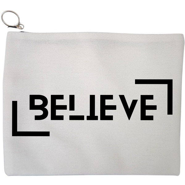 Portfard Cosmetice tip Plic, model Believe, 23x18 cm, Alb, BEKZ® 9 Portfard Cosmetice tip Plic model Believe 23x18 cm Alb BEKZ®