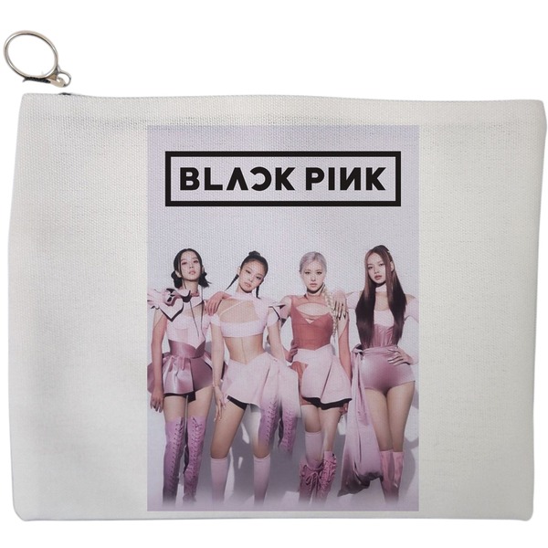 Portfard Cosmetice tip Plic, model Blackpink 10, 23x18 cm, Alb, BEKZ® 9 Portfard Cosmetice tip Plic model Blackpink 10 23x18 cm Alb BEKZ®