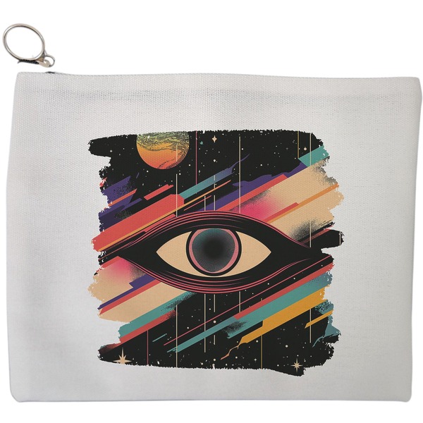 Portfard Cosmetice tip Plic, model Celestial Eye 1, 23x18 cm, Alb, BEKZ® 9 Portfard Cosmetice tip Plic model Celestial Eye 1 23x18 cm Alb BEKZ®