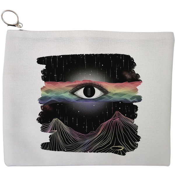 Portfard Cosmetice tip Plic, model Celestial Eye 9, 23x18 cm, Alb, BEKZ® 9 Portfard Cosmetice tip Plic model Celestial Eye 9 23x18 cm Alb BEKZ®