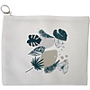 Portfard Cosmetice tip Plic, model Design Botanic, 23x18 cm, Alb, BEKZ® 13 Portfard Cosmetice tip Plic model Design Botanic 23x18 cm Alb BEKZ®