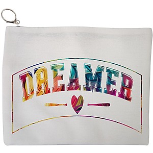 Portfard Cosmetice tip Plic, model Dreamer, 23x18 cm, Alb, BEKZ®
