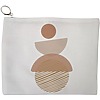 Portfard Cosmetice tip Plic, model Echilibru Geometric, 23x18 cm, Alb, BEKZ® 13 Portfard Cosmetice tip Plic model Echilibru Geometric 23x18 cm Alb BEKZ®