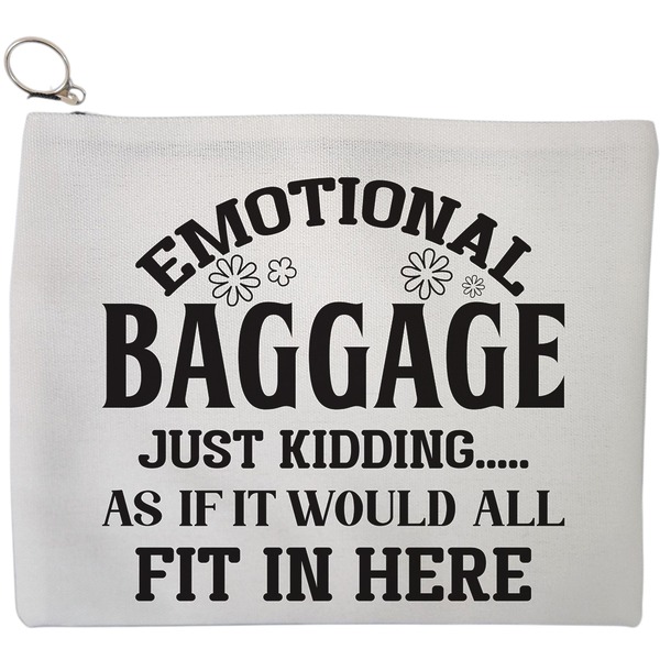 Portfard Cosmetice tip Plic, model Emotional baggage, 23x18 cm, Alb, BEKZ® 9 Portfard Cosmetice tip Plic model Emotional baggage 23x18 cm Alb BEKZ®