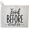 Portfard Cosmetice tip Plic, model Food before dudes, 23x18 cm, Alb, BEKZ® 13 Portfard Cosmetice tip Plic model Food before dudes 23x18 cm Alb BEKZ®