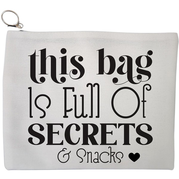 Portfard Cosmetice tip Plic, model Full of secrects and snacks 2, 23x18 cm, Alb, BEKZ® 9 Portfard Cosmetice tip Plic model Full of secrects and snacks 2 23x18 cm Alb BEKZ®