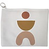Portfard Cosmetice tip Plic, model Geometric Art, 23x18 cm, Alb, BEKZ® 13 Portfard Cosmetice tip Plic model Geometric Art 23x18 cm Alb BEKZ®