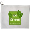 Portfard Cosmetice tip Plic, model Go Green – Say no to plastic, 23x18 cm, Alb, BEKZ® 13 Portfard Cosmetice tip Plic model Go Green – Say no to plastic 23x18 cm Alb BEKZ®