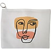 Portfard Cosmetice tip Plic, model Lines Art, 23x18 cm, Alb, BEKZ® 4 Portfard Cosmetice tip Plic model Lines Art 23x18 cm Alb BEKZ®