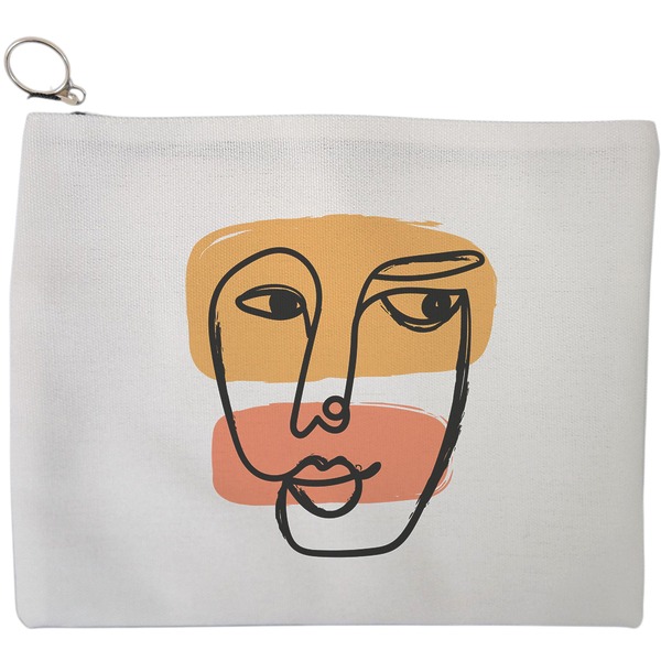 Portfard Cosmetice tip Plic, model Lines Art, 23x18 cm, Alb, BEKZ® 3 Portfard Cosmetice tip Plic model Lines Art 23x18 cm Alb BEKZ®