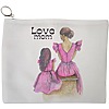 Portfard Cosmetice tip Plic, model Love Mom, 23x18 cm, Alb, BEKZ® 13 Portfard Cosmetice tip Plic model Love Mom 23x18 cm Alb BEKZ®