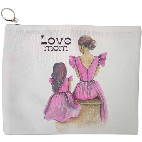 Portfard Cosmetice tip Plic, model Love Mom, 23x18 cm, Alb, BEKZ® 9 Portfard Cosmetice tip Plic model Love Mom 23x18 cm Alb BEKZ®