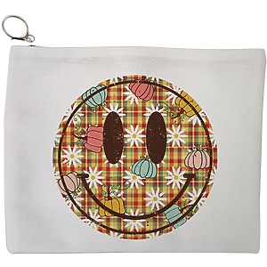 Portfard Cosmetice tip Plic, model Magda Smile, 23x18 cm, Alb, BEKZ®