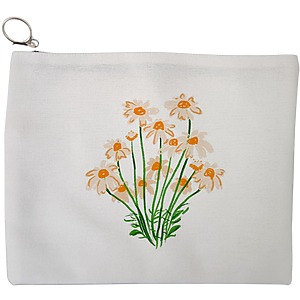 Portfard Cosmetice tip Plic, model Margarete, 23x18 cm, Alb, BEKZ®