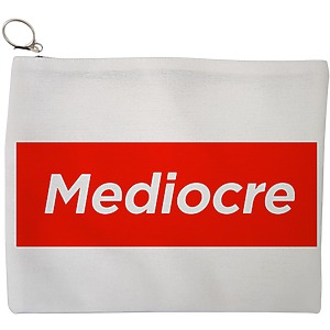 Portfard Cosmetice tip Plic, model Mediocre, 23x18 cm, Alb, BEKZ®
