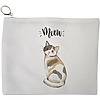 Portfard Cosmetice tip Plic, model Meow 2, 23x18 cm, Alb, BEKZ® 13 Portfard Cosmetice tip Plic model Meow 2 23x18 cm Alb BEKZ®