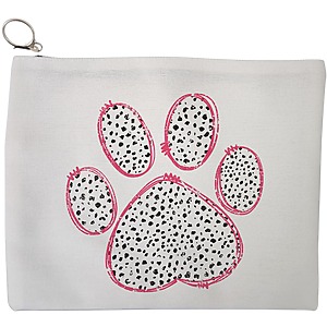 Portfard Cosmetice tip Plic, model Paw, 23x18 cm, Alb, BEKZ®