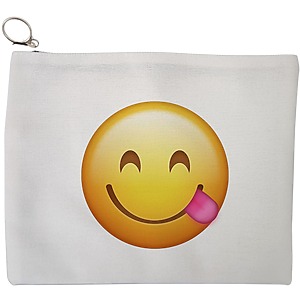 Portfard Cosmetice tip Plic, model Playful, 23x18 cm, Alb, BEKZ®