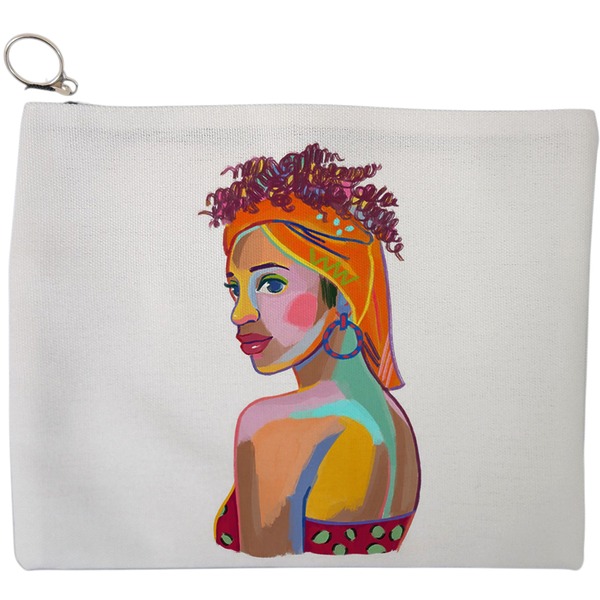 Portfard Cosmetice tip Plic, model Portret Vibrant 3, 23x18 cm, Alb, BEKZ® 9 Portfard Cosmetice tip Plic model Portret Vibrant 3 23x18 cm Alb BEKZ®