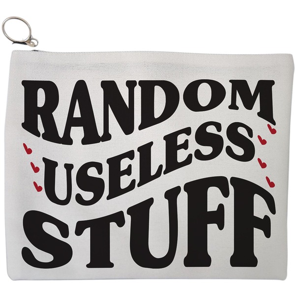Portfard Cosmetice tip Plic, model Random useless stuff, 23x18 cm, Alb, BEKZ® 9 Portfard Cosmetice tip Plic model Random useless stuff 23x18 cm Alb BEKZ®