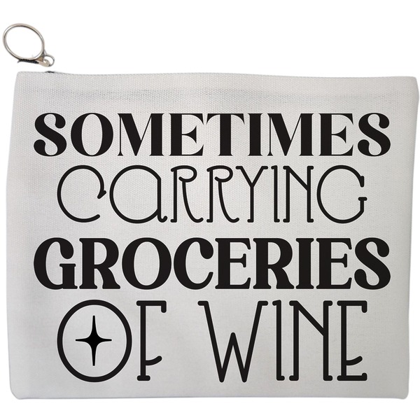 Portfard Cosmetice tip Plic, model Sometimes carrying groceries of wine, 23x18 cm, Alb, BEKZ® 9 Portfard Cosmetice tip Plic model Sometimes carrying groceries of wine 23x18 cm Alb BEKZ®