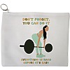 Portfard Cosmetice tip Plic, model Strength and Perseverance, 23x18 cm, Alb, BEKZ® 13 Portfard Cosmetice tip Plic model Strength and Perseverance 23x18 cm Alb BEKZ®