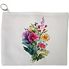 Portfard Cosmetice tip Plic, model The Bouquet, 23x18 cm, Alb, BEKZ® 13 Portfard Cosmetice tip Plic model The Bouquet 23x18 cm Alb BEKZ®