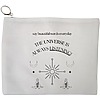 Portfard Cosmetice tip Plic, model The Universe Listens, 23x18 cm, Alb, BEKZ® 13 Portfard Cosmetice tip Plic model The Universe Listens 23x18 cm Alb BEKZ®