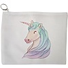 Portfard Cosmetice tip Plic, model Unicorn, 23x18 cm, Alb, BEKZ® 13 Portfard Cosmetice tip Plic model Unicorn 23x18 cm Alb BEKZ®