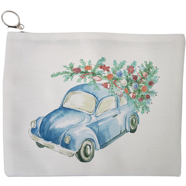 Portfard Cosmetice tip Plic, model Watercolor Car, 23x18 cm, Alb, BEKZ® 9 Portfard Cosmetice tip Plic model Watercolor Car 23x18 cm Alb BEKZ®