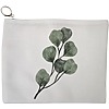 Portfard Cosmetice tip Plic, model Watercolor Leaves, 23x18 cm, Alb, BEKZ® 13 Portfard Cosmetice tip Plic model Watercolor Leaves 23x18 cm Alb BEKZ®